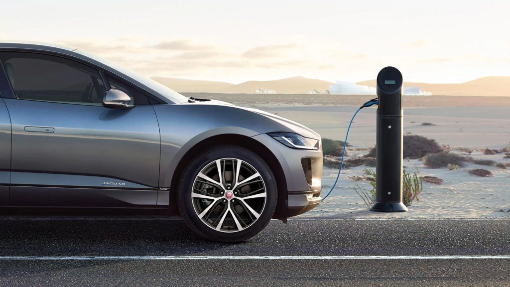 Electric car charging station